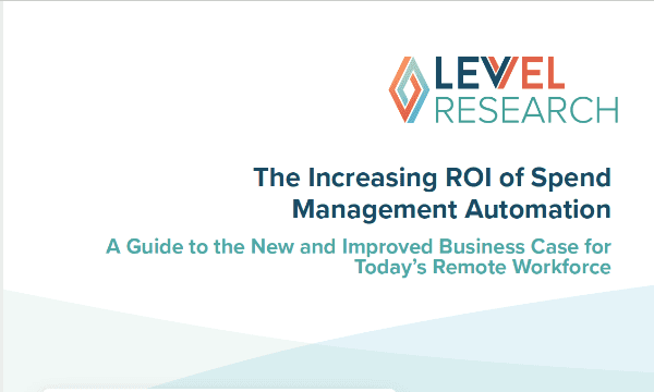 ROI of Spend Management Automation