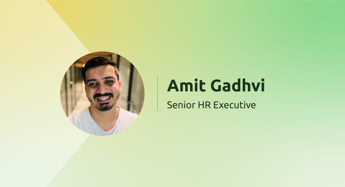 Feature image of HR exec Amit Gadhvi
