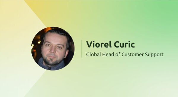 Graphic of Viorel Curic, PairSoft Global Head of Customer Support