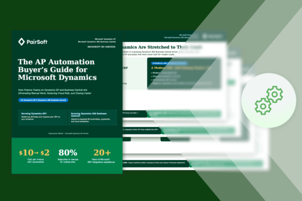 Cover graphic for the AP Automation Buyer