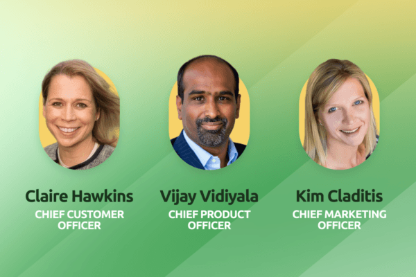 Claire Hawkins, Vijay Vidiyala, and Kim Claditis